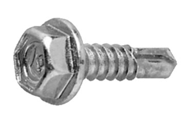 鉄 SH用 ピアスドリルビス (DNH)(20μ三価メッキ) HEX(六角頭)